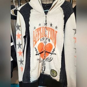 😎Affliction zip up